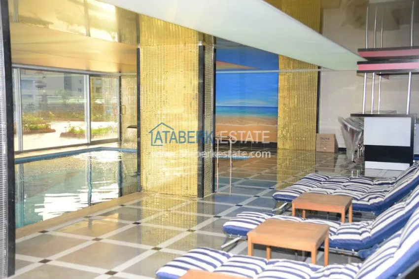 2+1 apartment in a complex with the developed infrastructure in Mahmutlar 11 