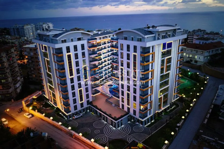 Luxury residential complex in Tosmur, located just 200 meters from the sea, at the best prices! 62 