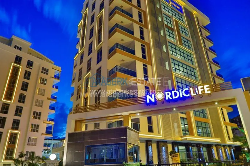 Apartment with large terrace in the elite complex of Nordic Life 22 