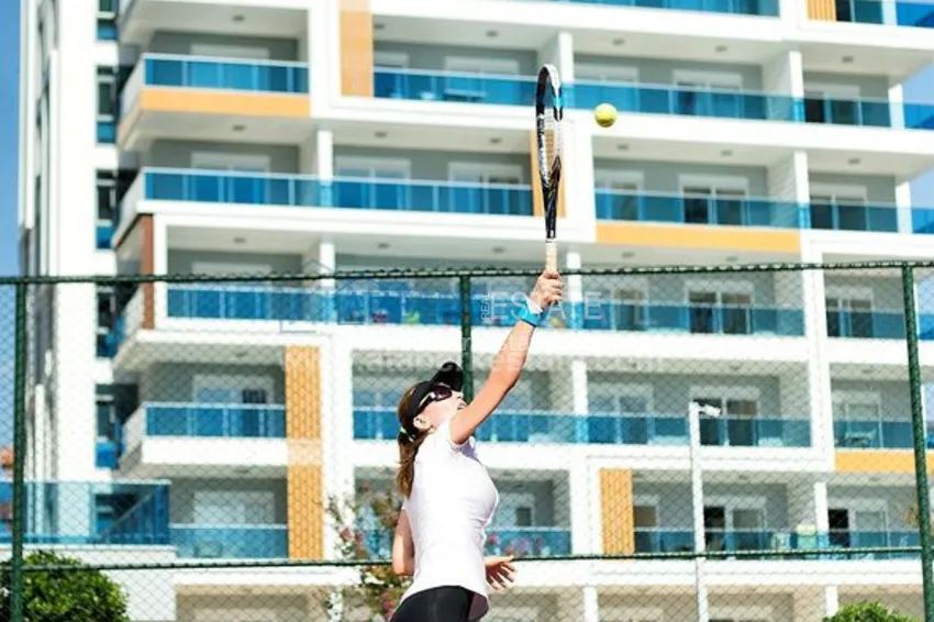 Apartment with large terrace in the elite complex of Nordic Life 23 