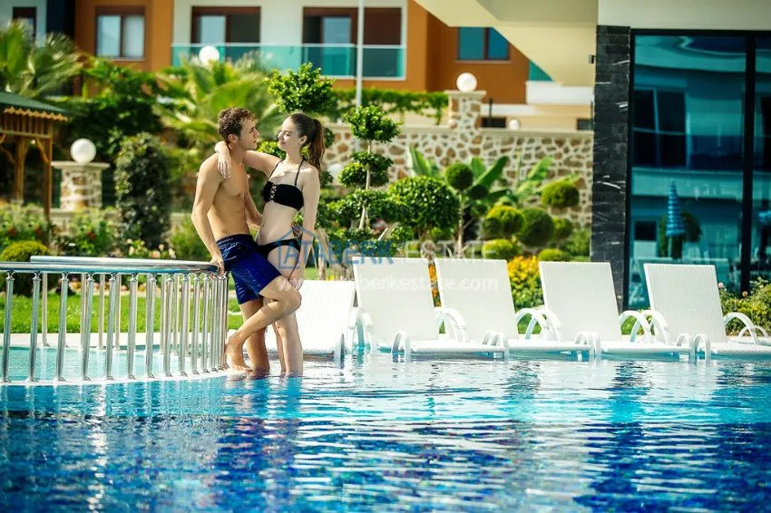 Luxury residential complex in Tosmur, located just 200 meters from the sea, at the best prices! 63 