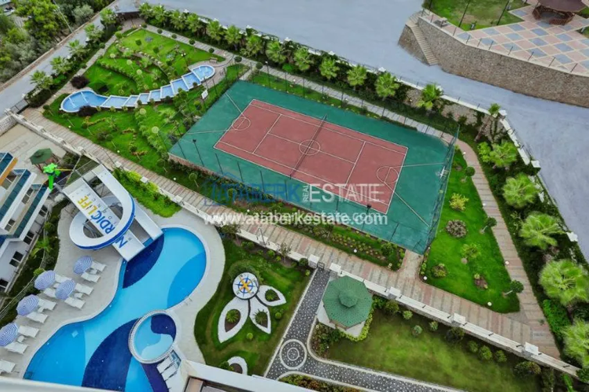 Трехкомнатная квартира с отличным расположением в европейском районе Аланьи! 9 