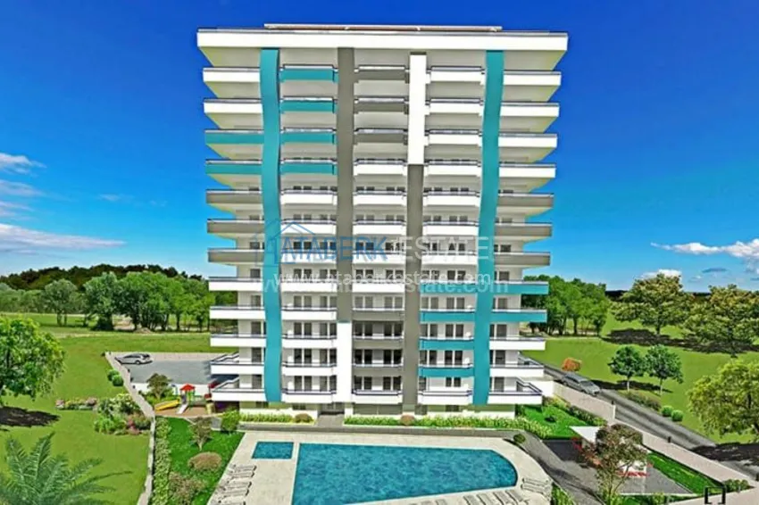 Меблированные апартаменты 1+1 в 300 метрах от Средиземного моря. 1 