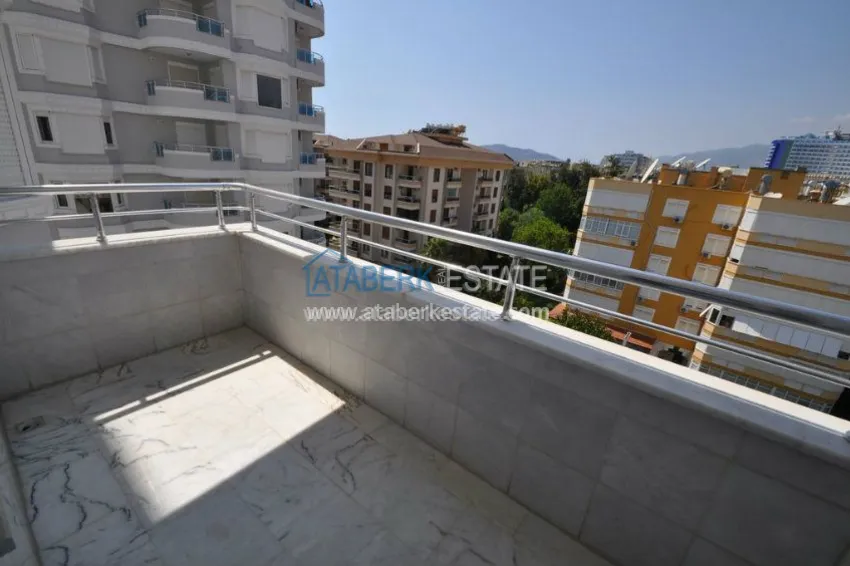 Квартира с видом на море, горы и крепость Алании 41 