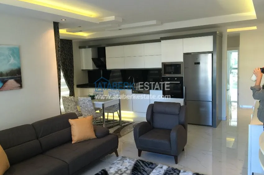 Luxury residential complex in Tosmur, located just 200 meters from the sea, at the best prices! 70 