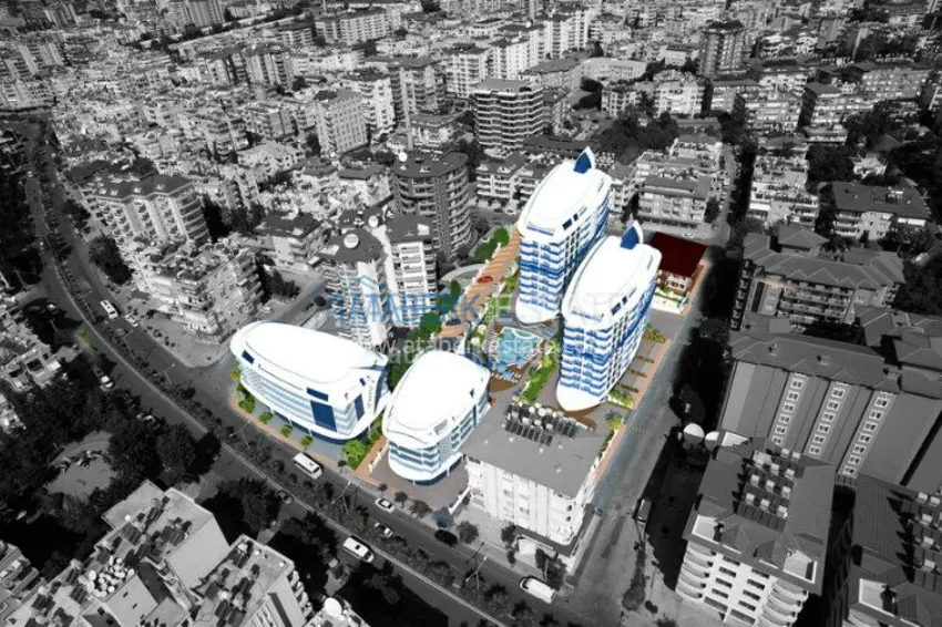 Complex in the heart of Alanya with infrastructure from a famous architect 15