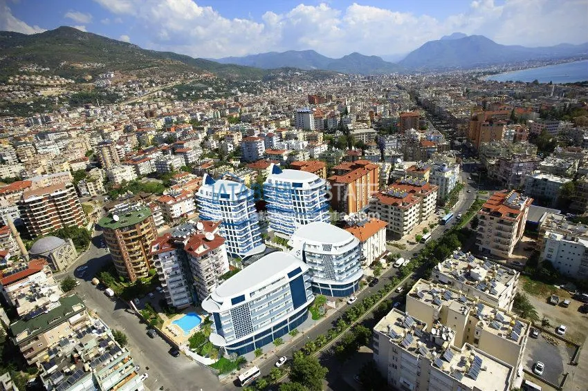 Complex in the heart of Alanya with infrastructure from a famous architect 16