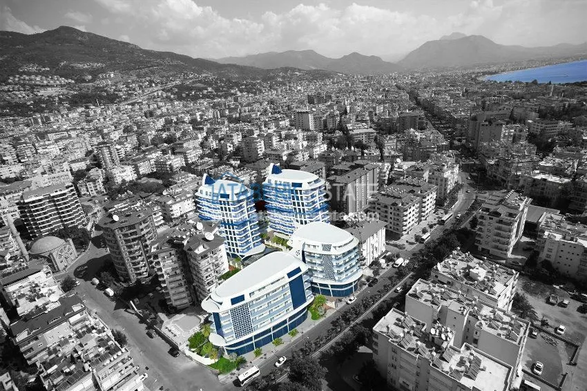 Complex in the heart of Alanya with infrastructure from a famous architect 17