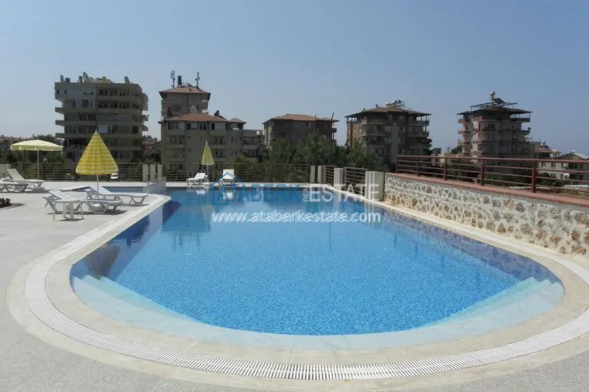 Furnished 1+1 apartment in Kestel 21 