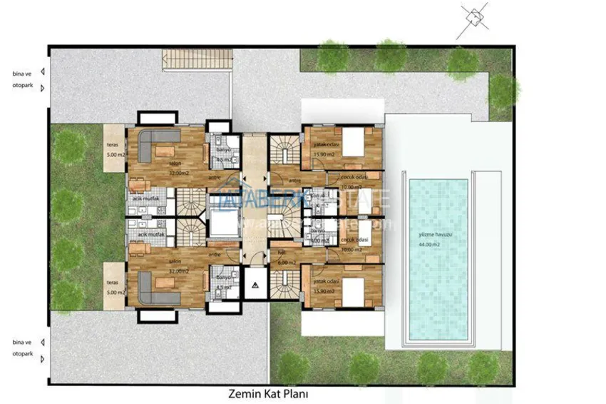 Apartments in a new luxury complex 10 