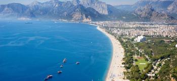 The Antalya Coastline, Turkey